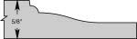 CB PANEL RAISING KNIVES CCW ROT  5/8" THICK PANEL